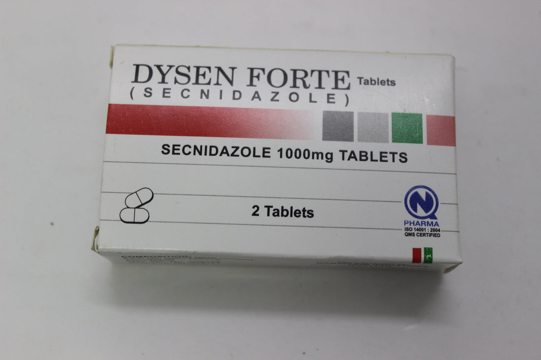 Secnidazole Tabs 2's(Dysen) - Hospitech and Pharma Limited