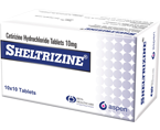 Cetrizine Tabs -Sheltrizine 100's - Hospitech and Pharma Limited