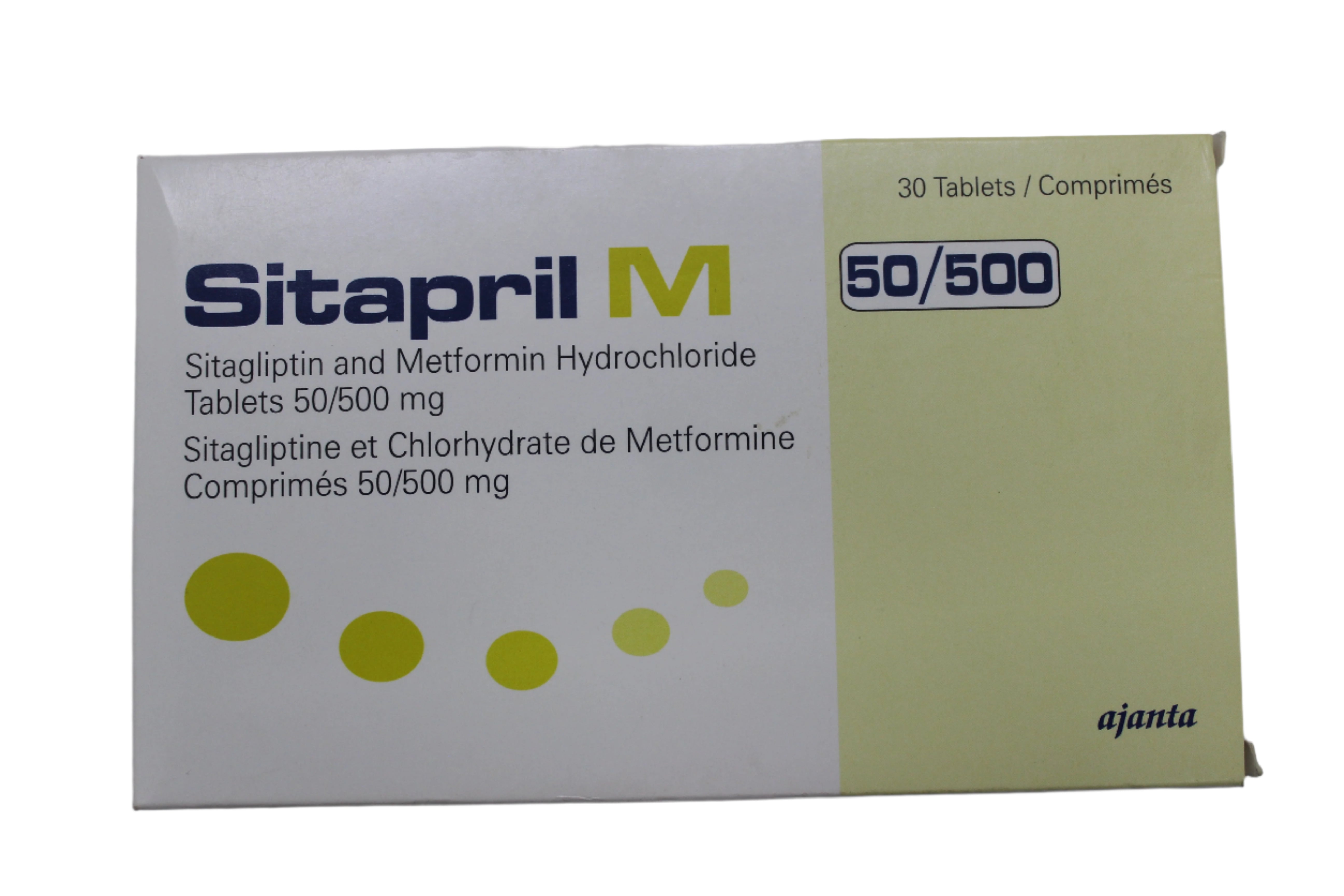 Sigliptin + Metformin -Sitapril 50/500mg 30's