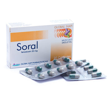 Tenoxicam -Soral 10's - Hospitech and Pharma Limited