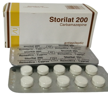 Carbamazipine Tablets 200mg -Storilat 100's - Hospitech and Pharma Limited
