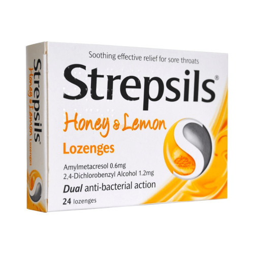 Strepsils Honey and Lemon 12x2's - Hospitech and Pharma Limited
