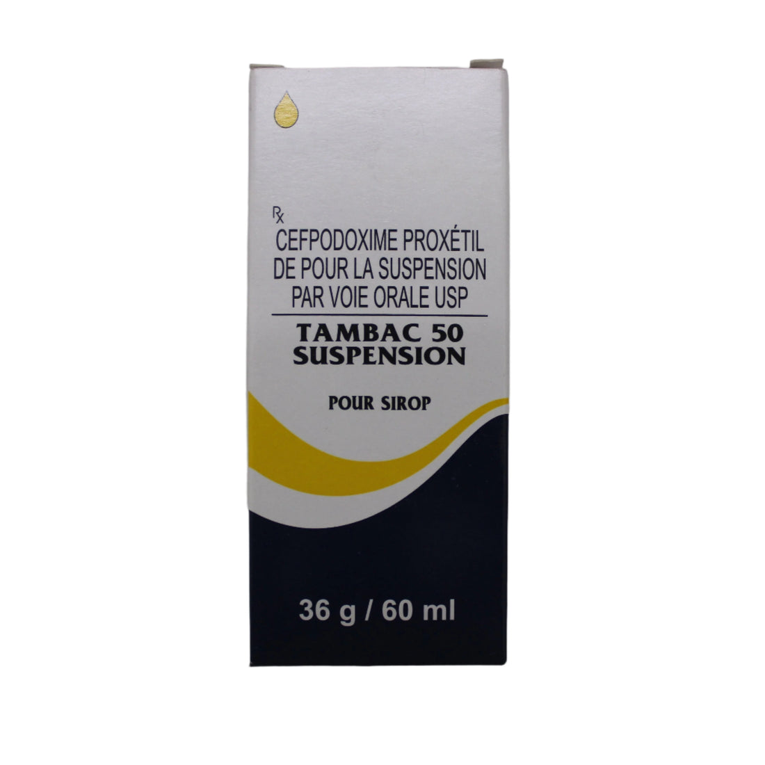 Cefpodoxime 50mg Susp -Tambac 60ml - Hospitech and Pharma Limited
