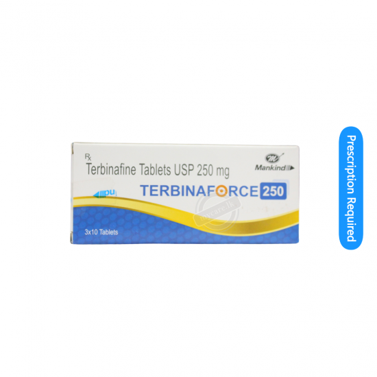Terbinafine 250mg - Terbinaforce 250 - Hospitech and Pharma Limited