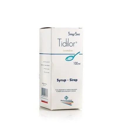 Loratadine syrup - Tidilor - Hospitech and Pharma Limited