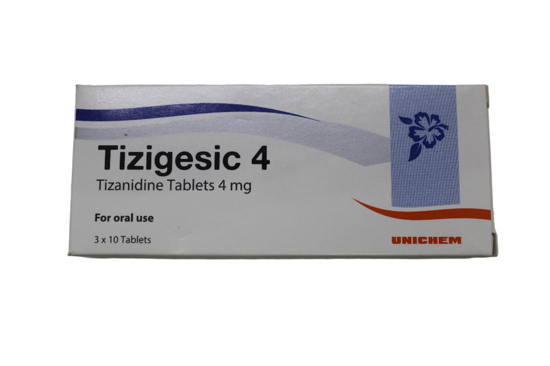 Tizanidine - Tizigesic 4mg - Hospitech and Pharma Limited