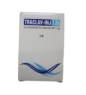 Inj Traclav (co-Amoxiclav) 1.2g - Hospitech and Pharma Limited