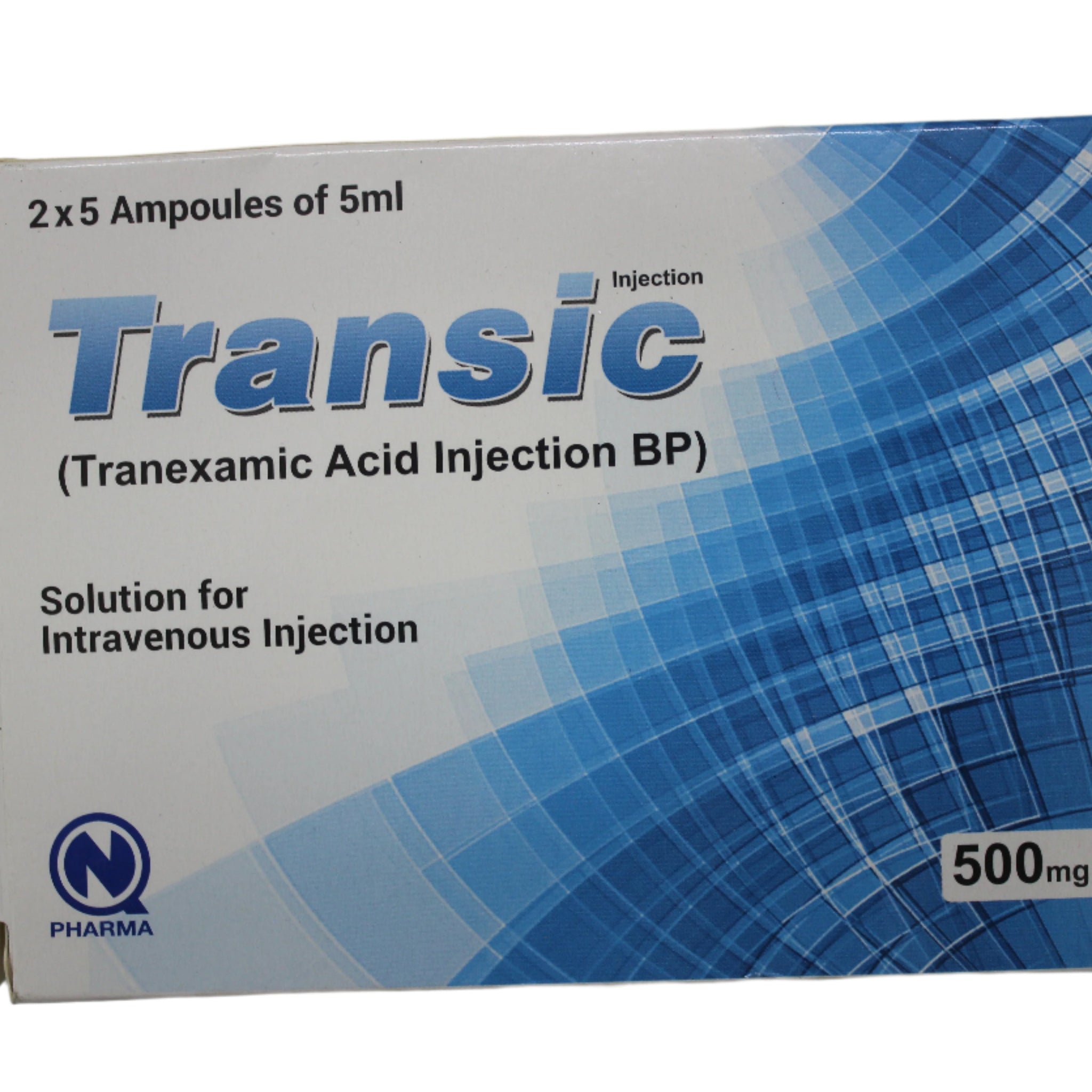 Inj Tranexamic acid (trexamine)- Transic - Hospitech and Pharma Limited