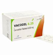 Carvedilol 6.25mg - Vacodil 30's - Hospitech and Pharma Limited