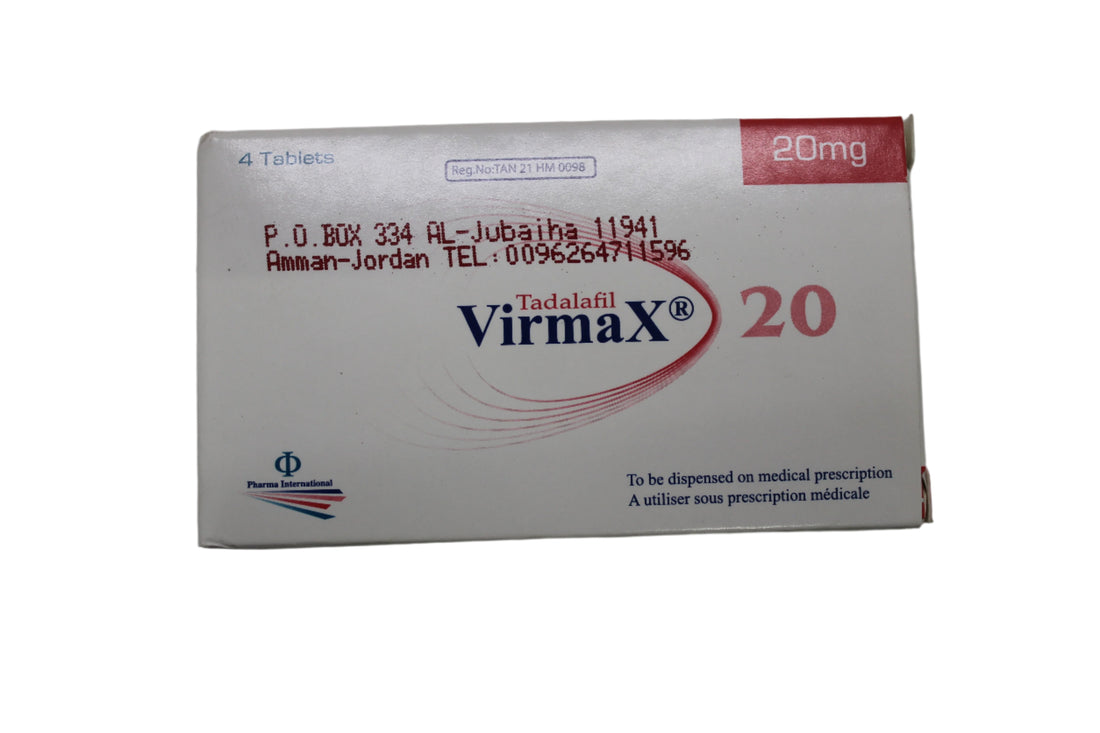 Tadalafil 20mg - Virmax 20 - Hospitech and Pharma Limited