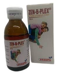 Vit B Complex Syrup -Zen B Plex 100ml - Hospitech and Pharma Limited