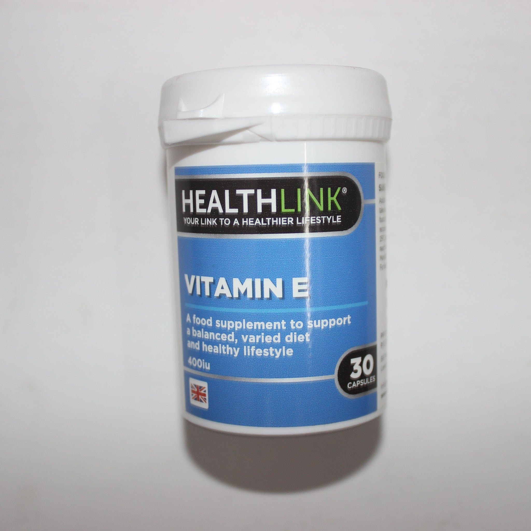 Vitamin E 30's - HealthLink - Hospitech and Pharma Limited