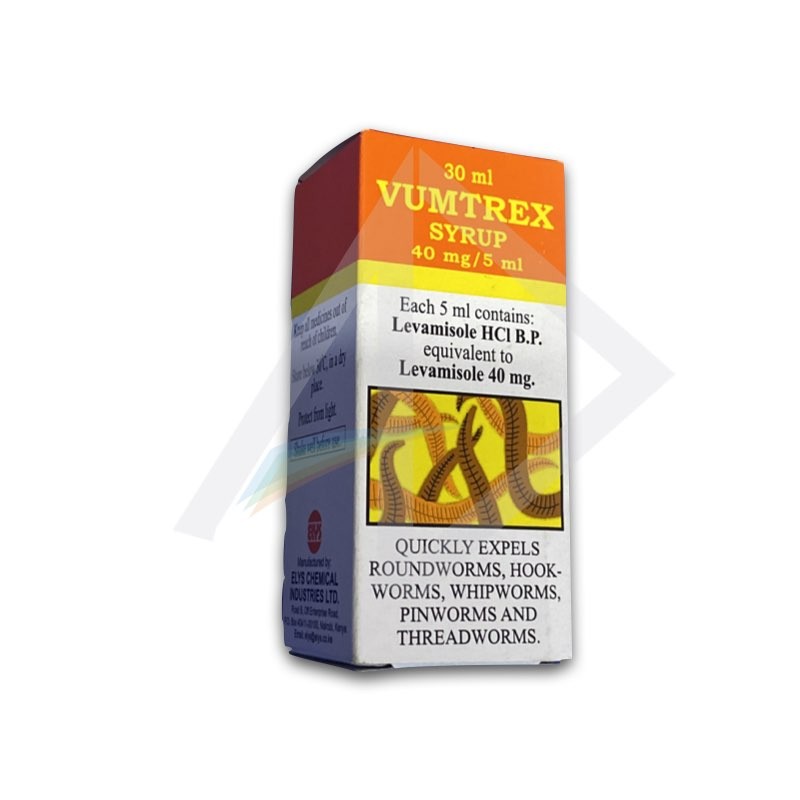 Levamisol Tablets - Vumtrex 75's - Hospitech and Pharma Limited