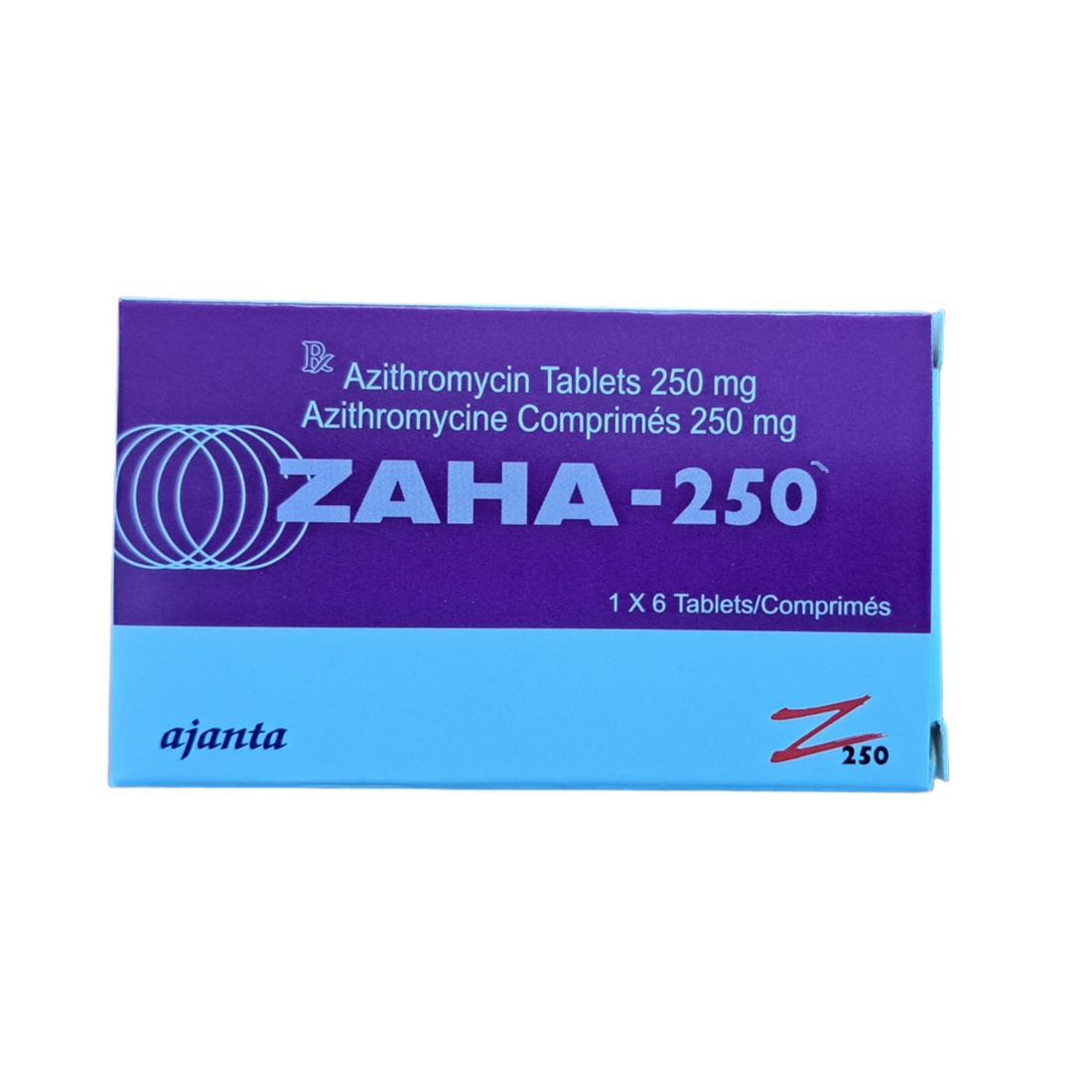 Zaha 250mg 6's - Hospitech and Pharma Limited
