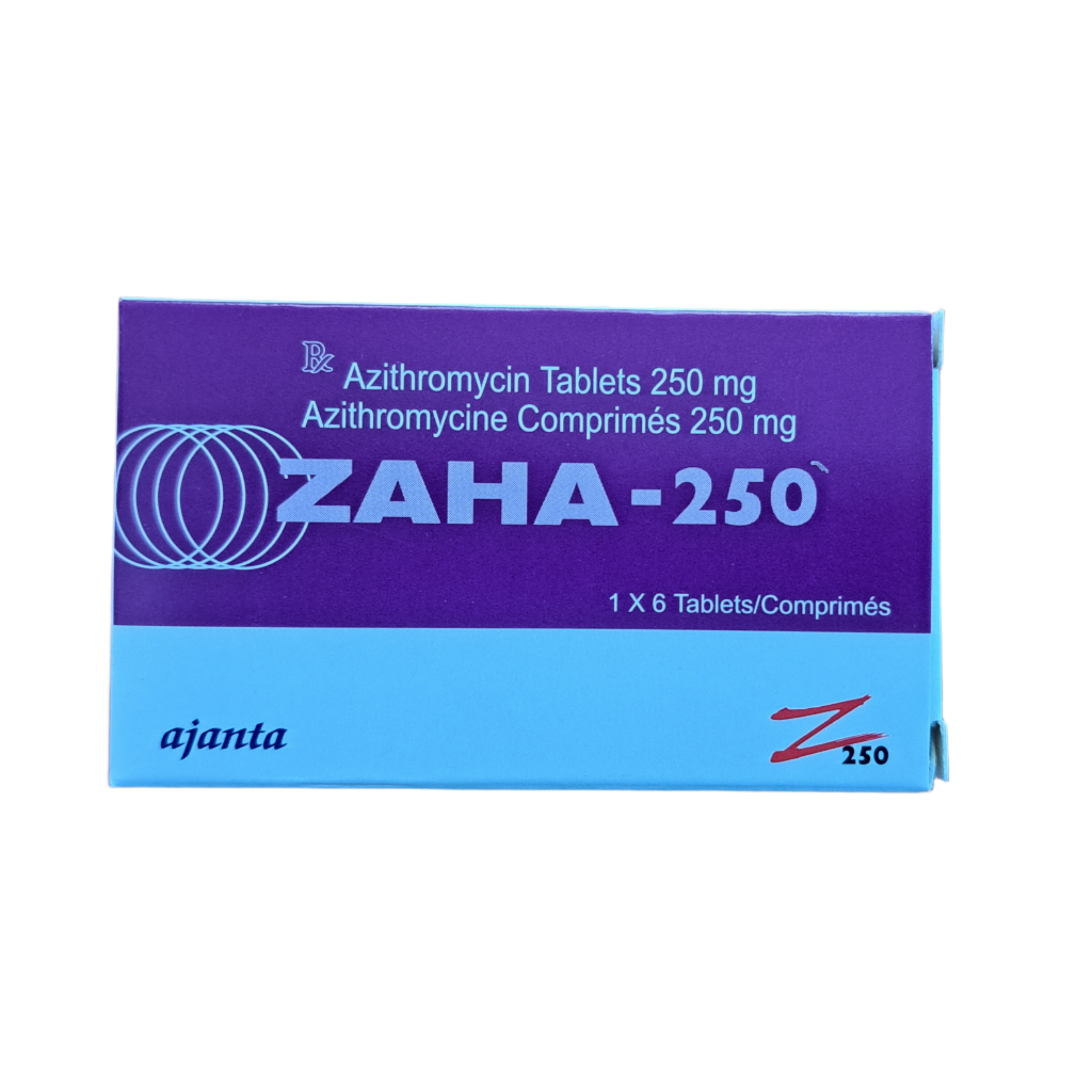 Zaha 250mg 6's