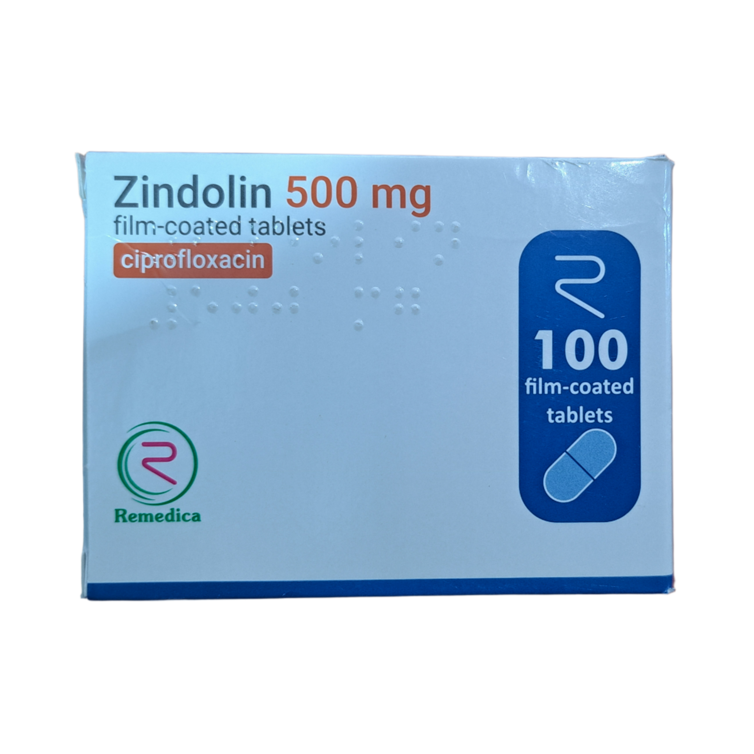 Zindolin 500mg 100'S