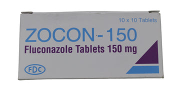 Fluconazole Tabs 150mg - Zocon 10's - Hospitech and Pharma Limited