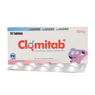 Clomifene Tabs - Clomitab 10's - Hospitech and Pharma Limited