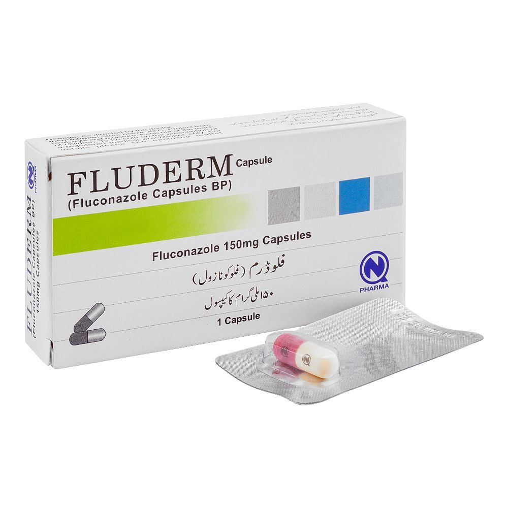 Fluconazole Caps 150mg - Fluderm - Hospitech and Pharma Limited