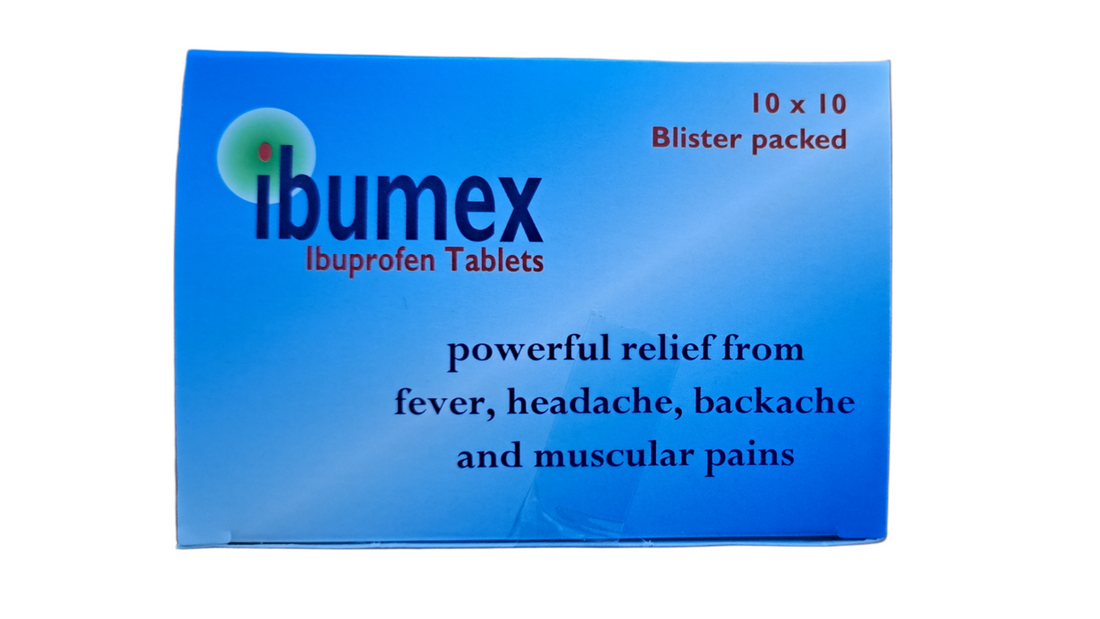 Ibuprofen Tabs 200mg -Ibumex - Hospitech and Pharma Limited