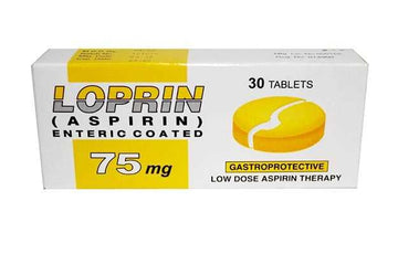 Junior Aspirin 75mg -Loprin - Hospitech and Pharma Limited