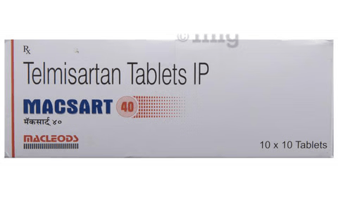 Telmisartan 40mg-Mascart - Hospitech and Pharma Limited