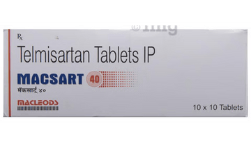 Telmisartan 40mg - Macsart - Hospitech and Pharma Limited